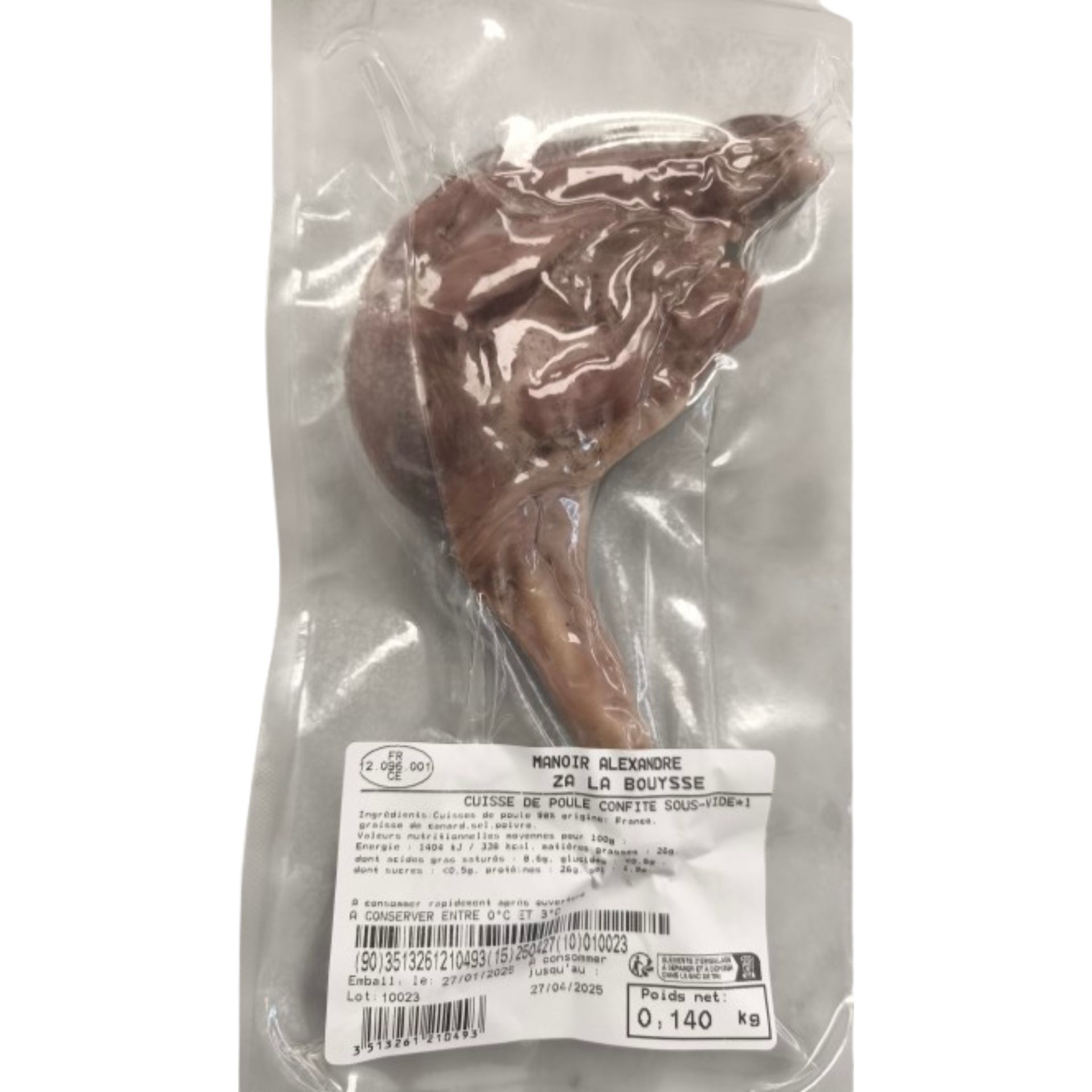 CUISSE DE POULET CONFITE